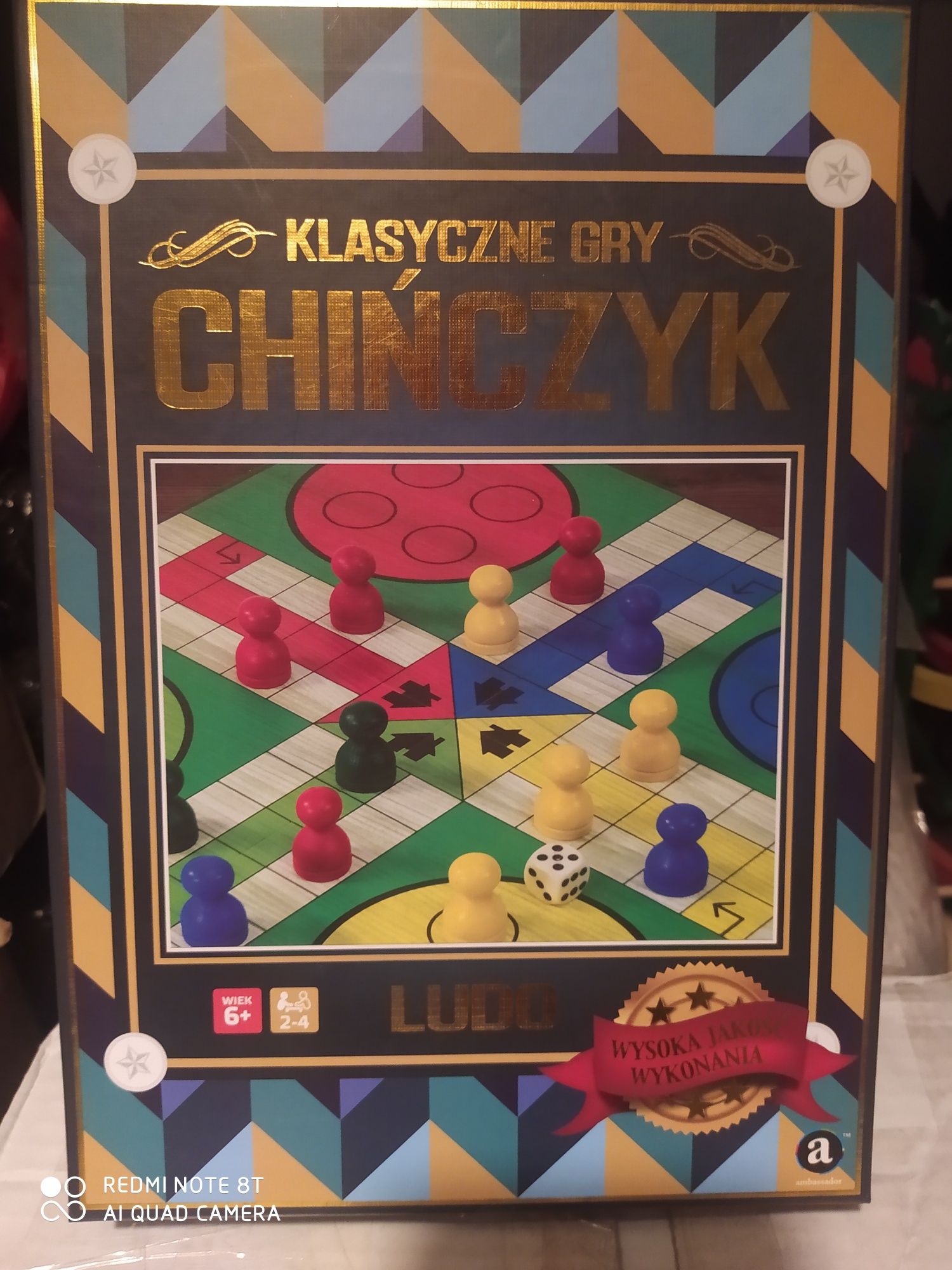 Nowa gra Chińczyk Ludo klasyczne gry CHIŃCZYK
