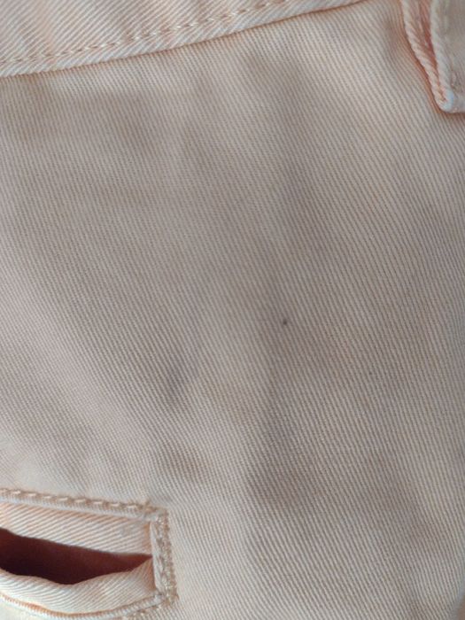 jasno pomarańczowe spodnie Cubus typu chinos - rozmiar W34 L32