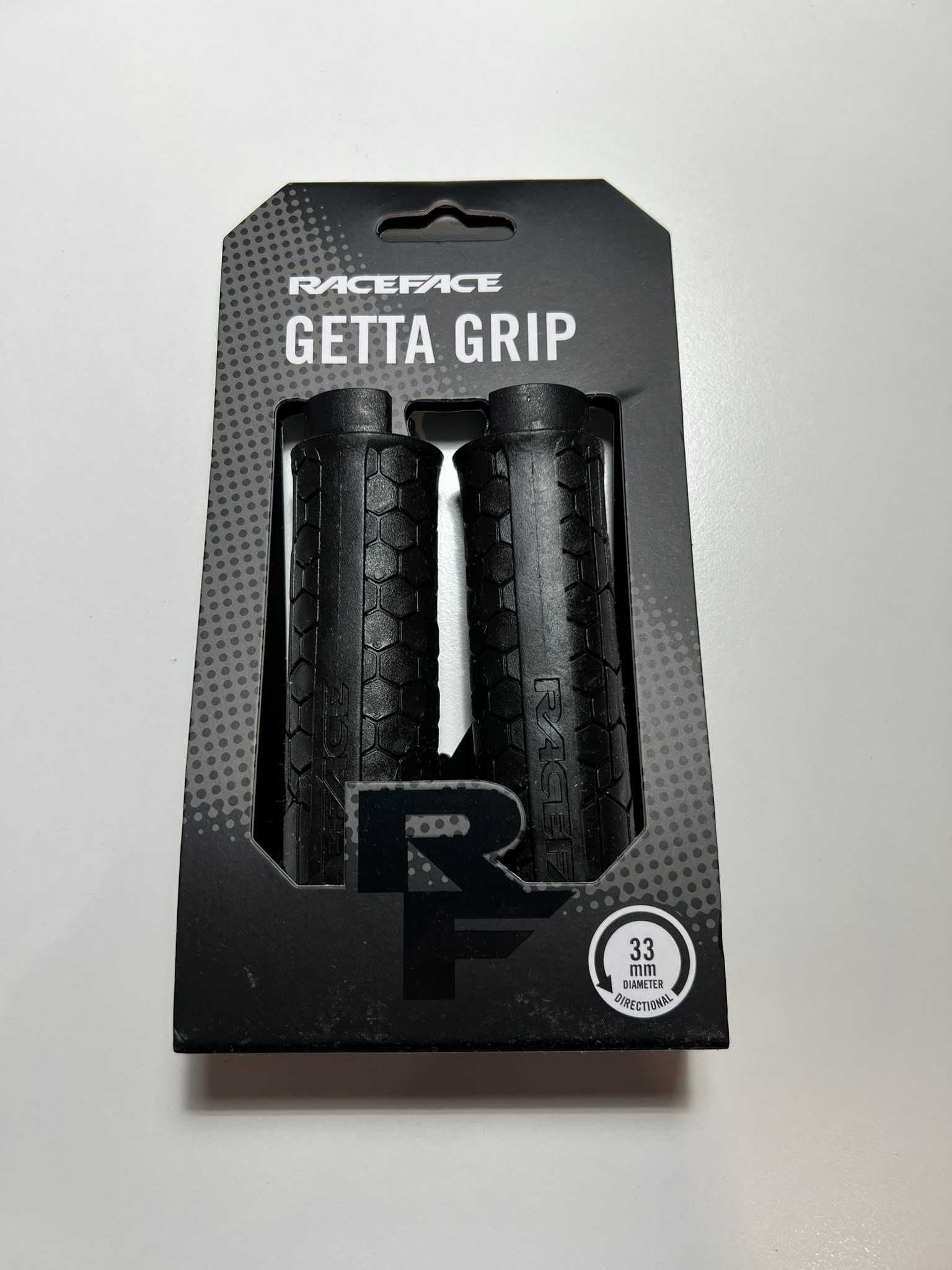 Gripy Race Face Getta Grip Czarne Black nowe 33 mm