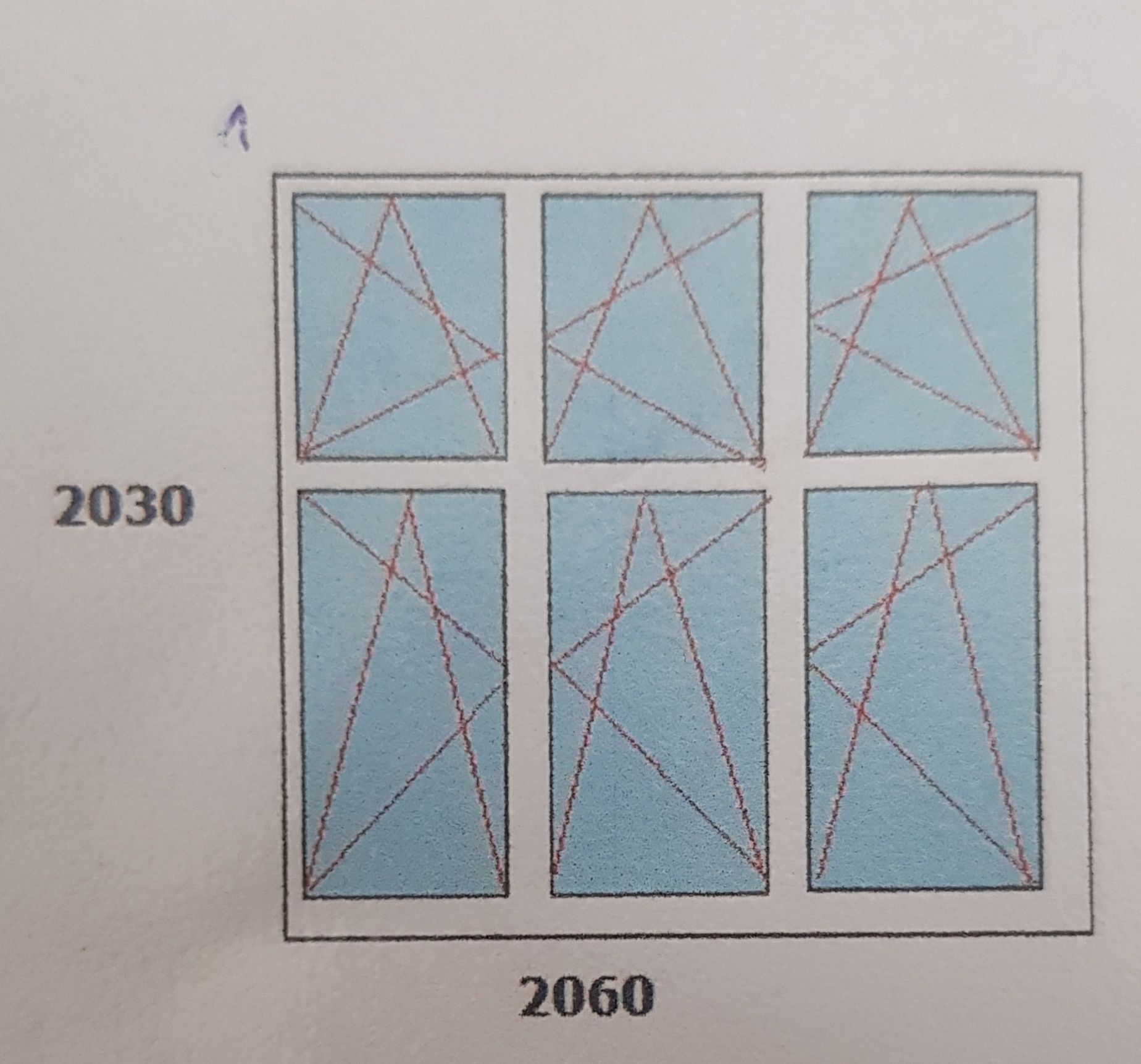 Okno Avangarda 2060mm x 2030mm