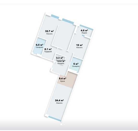 Продаж 3-к квартири в ЖК Русанівська Гавань з видом на Дніпро та парк