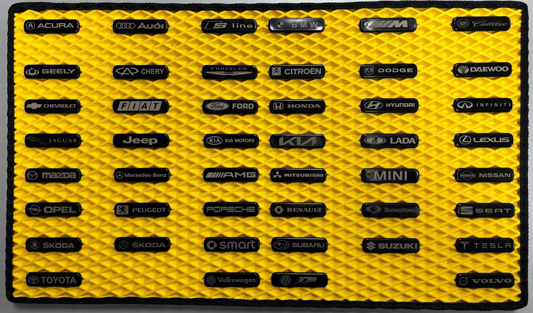 EVA коврики в салон для Трактора John Deere 6R215 / ворсовые / экокожа