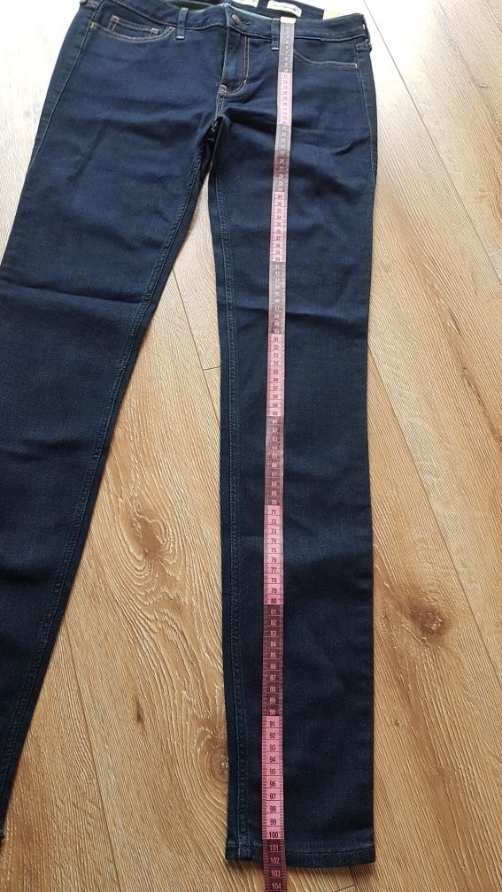 Hollister Co Jeansy Skinny Fit damskie spodnie