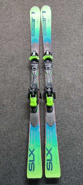 Narty zjazdowe Elan SLX  2022 r + EMX 12