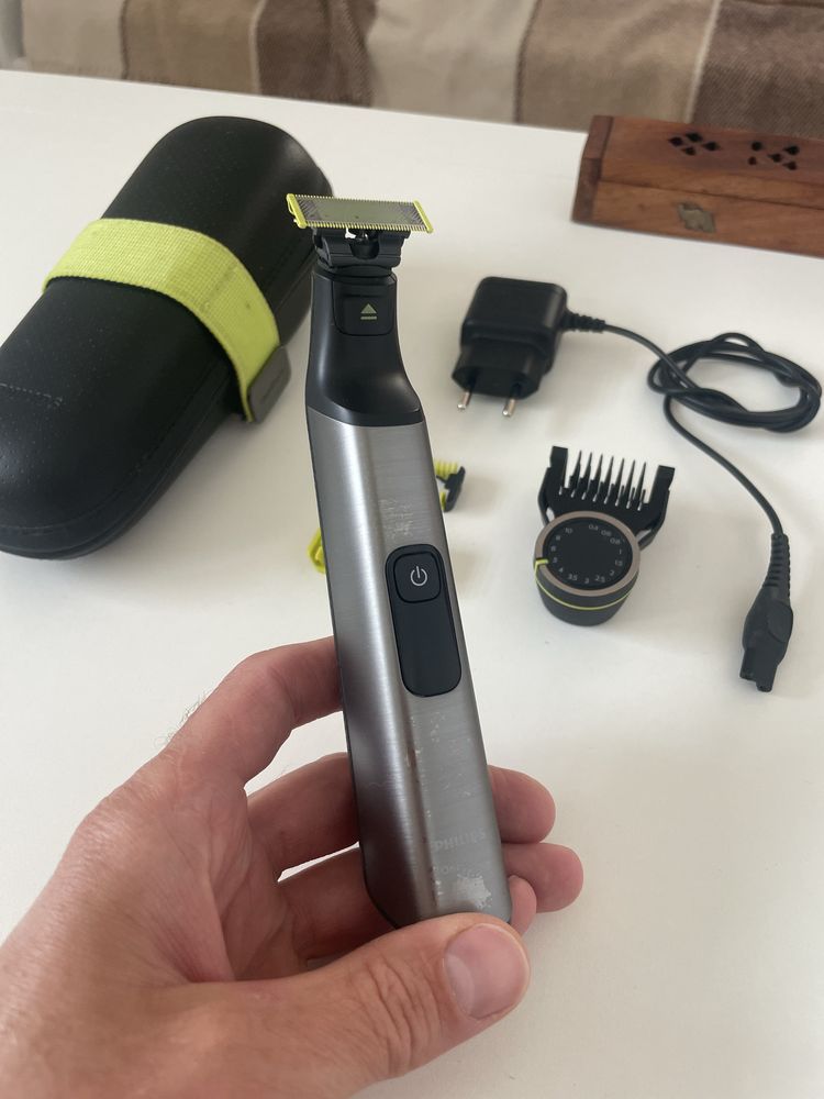 Тример Philips One Blade, електро бритва, тример для бороди, тіла