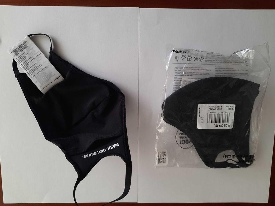 maseczka adidas sport face cover m/l 3 -pack 5 komplety 15 maseczek
