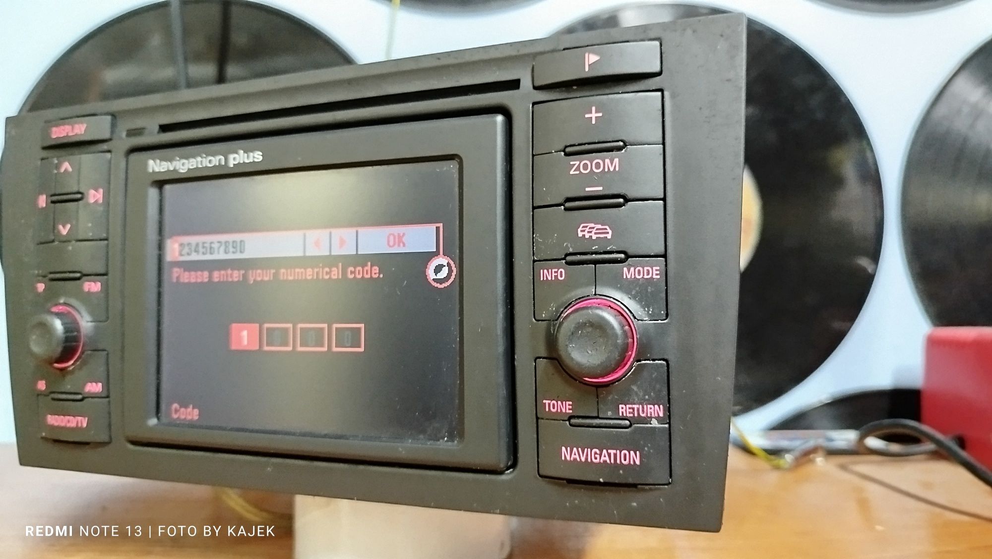 Radio Audi Navigation Plus A4