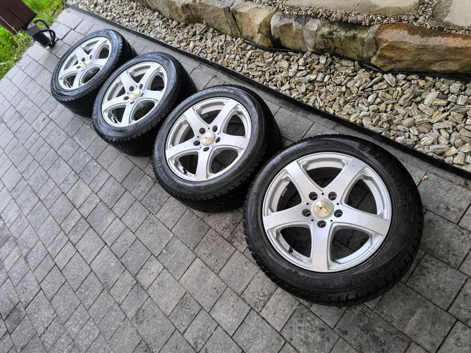 Alufelgi 16 5x114.3 opony zimowe 205/55R16 Kia Hyundai Renault Nissan