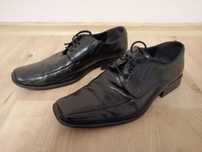 Eleganckie męskie buty do garnituru rozm 40