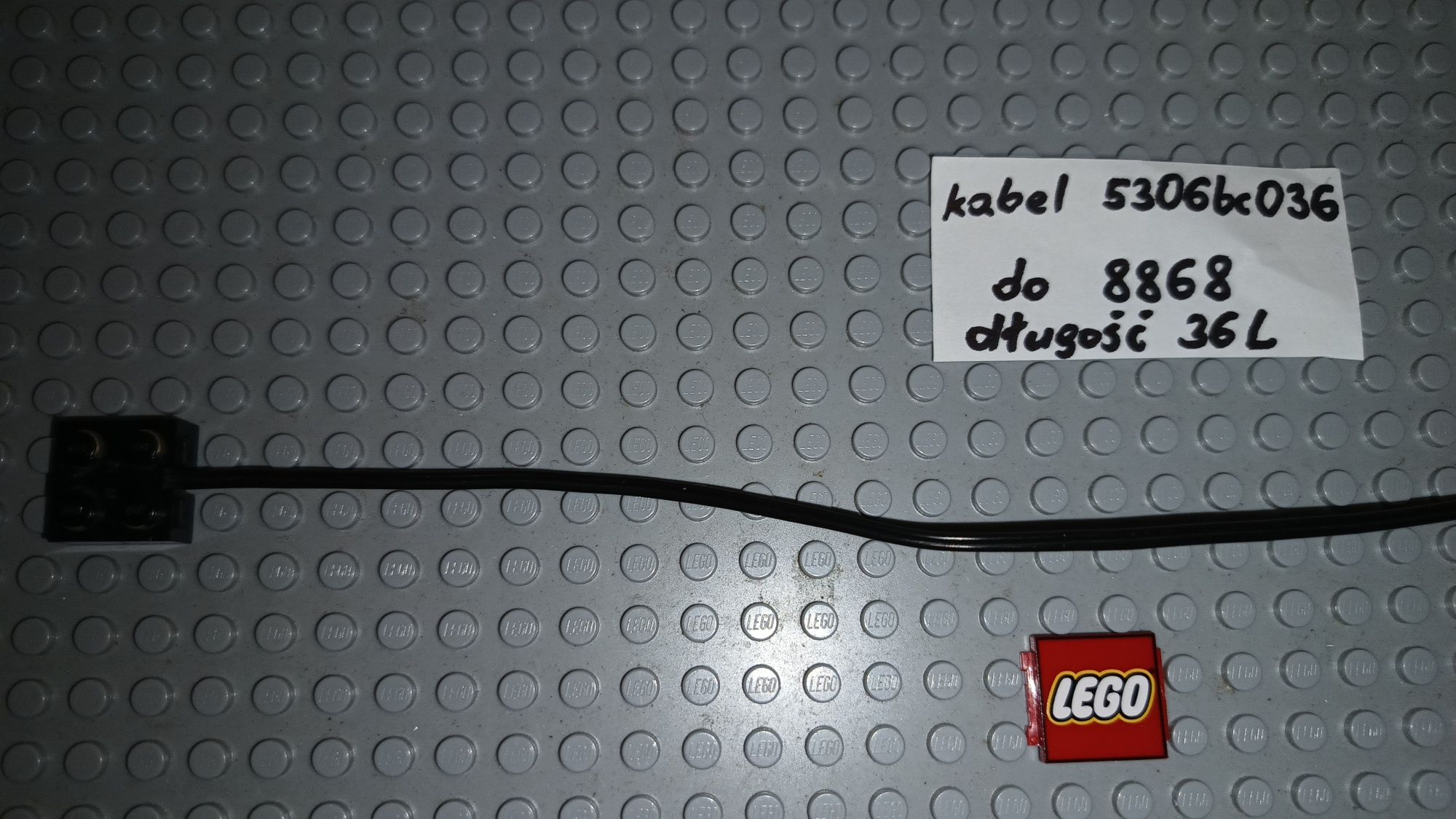 Lego kabel 9v do 8868 pneumatic truck dlugośc 36L unikat kg