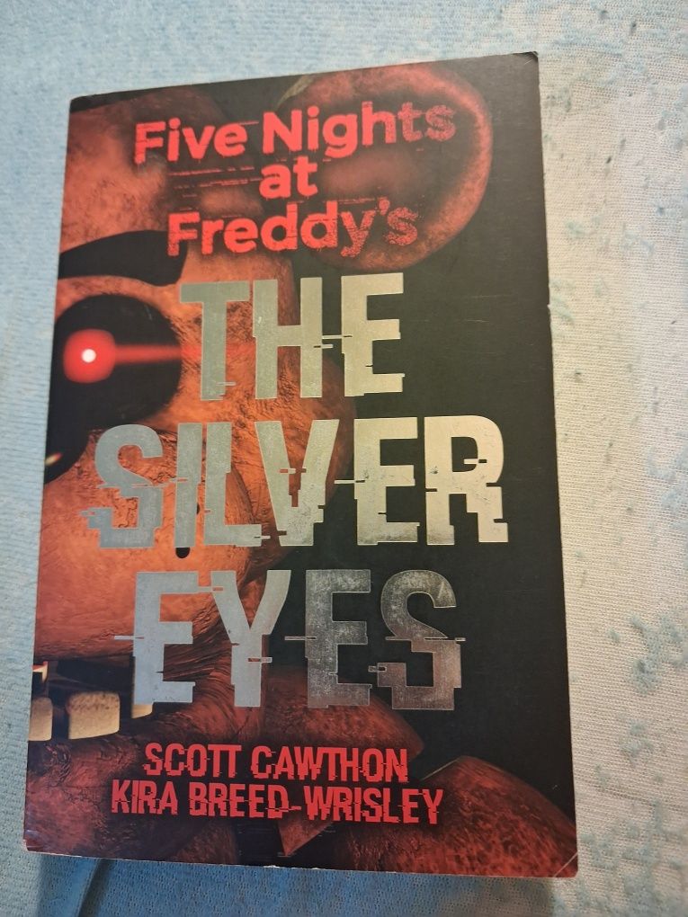 "The Silver Eyes" Five Nights at Freddy's książka po angielsku