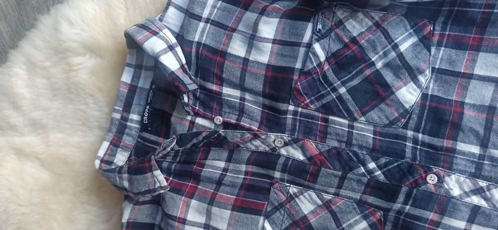 Damska koszula w kratkę