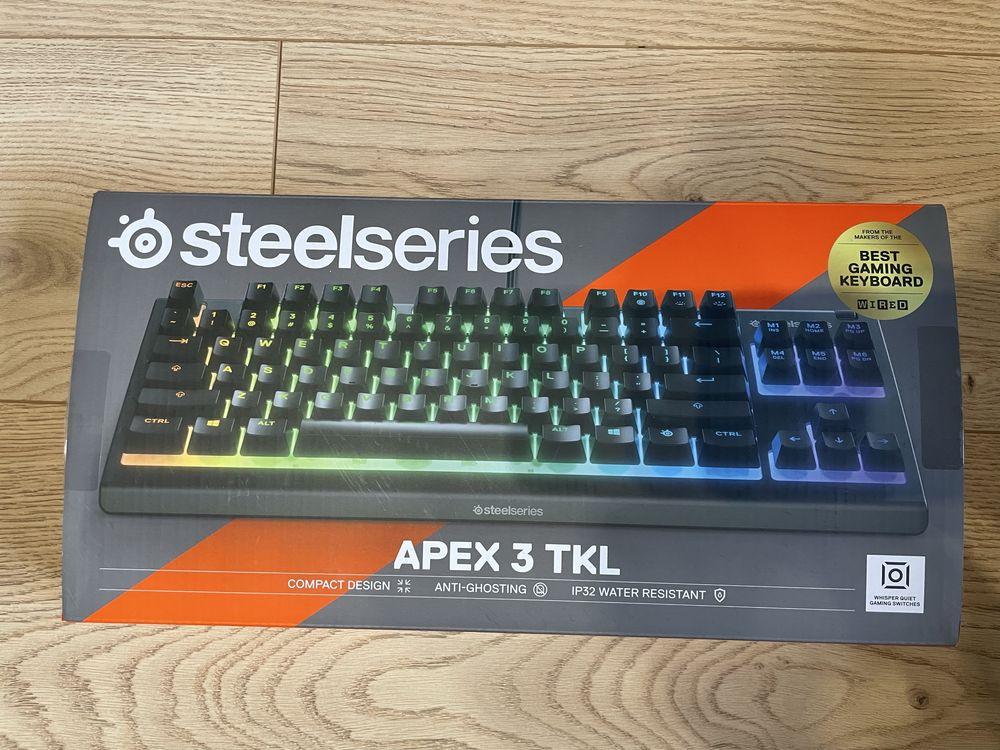 Klawiatura steelseries apex 3 tkl