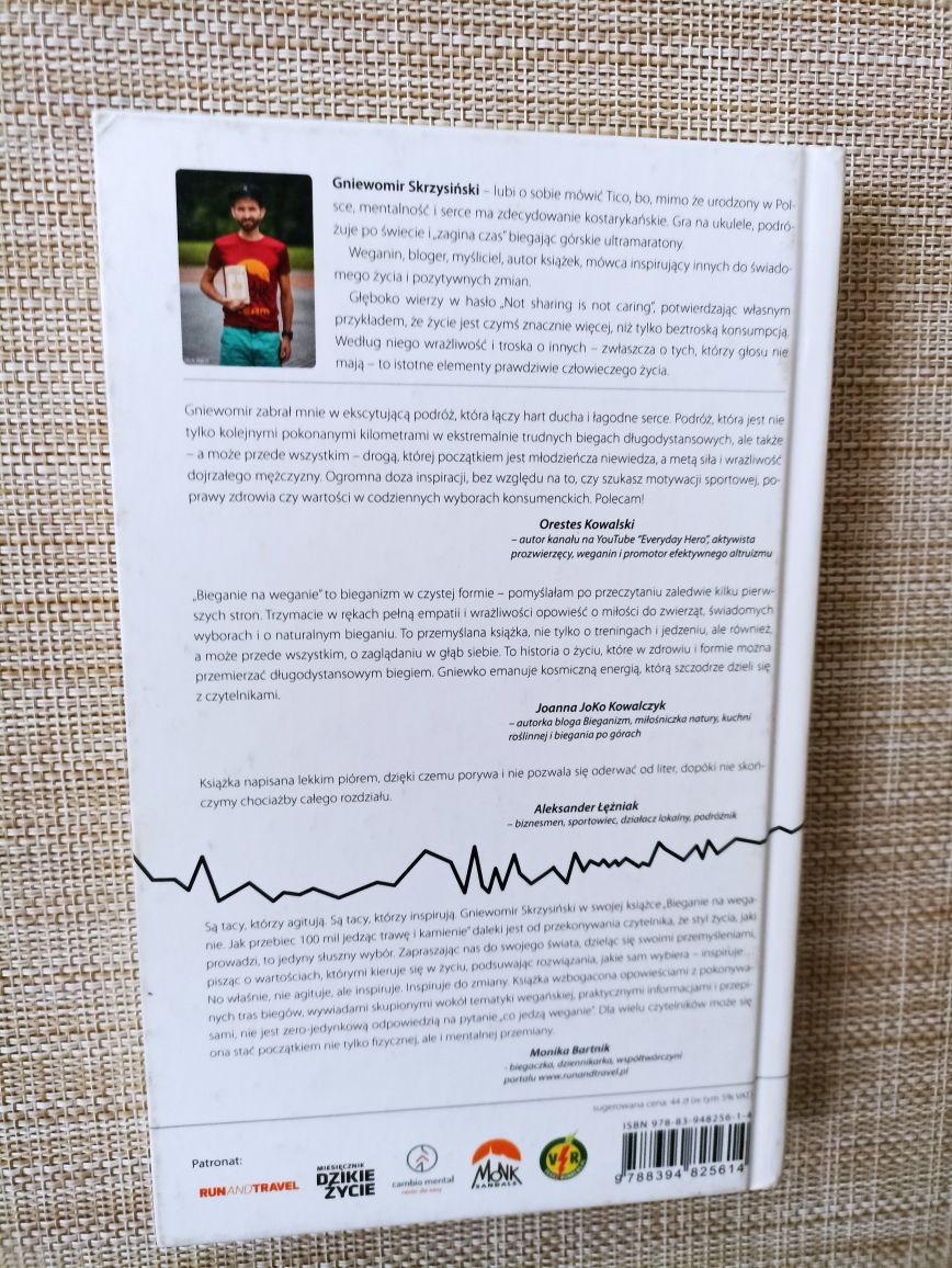 Bieganie na weganie Gniewosz Skrzysiński