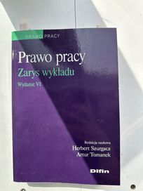 Prawo pracy wydanie VI Szurgacz, Tomanek