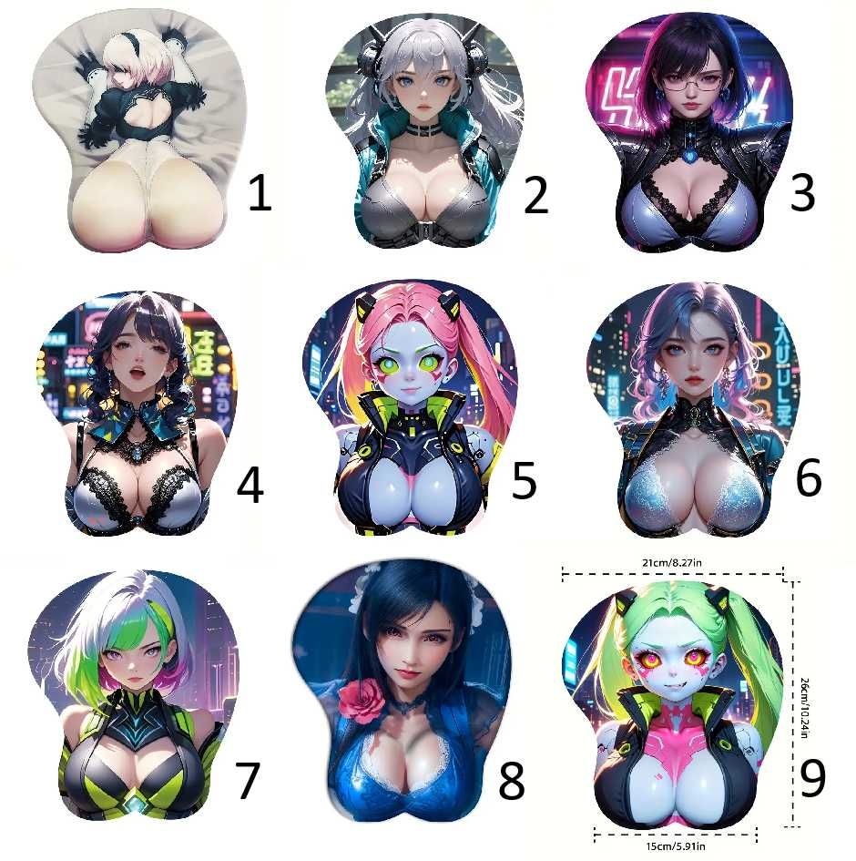 Tapete de Rato (Mousepad) com apoio de pulso em gel - Portes incluídos