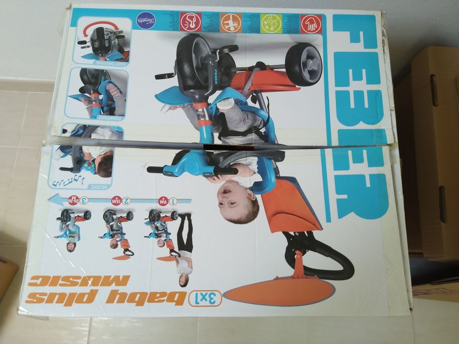Triciclo Baby Plus Music — Como Novo! 

Triciclo evolutivo, apenas mo