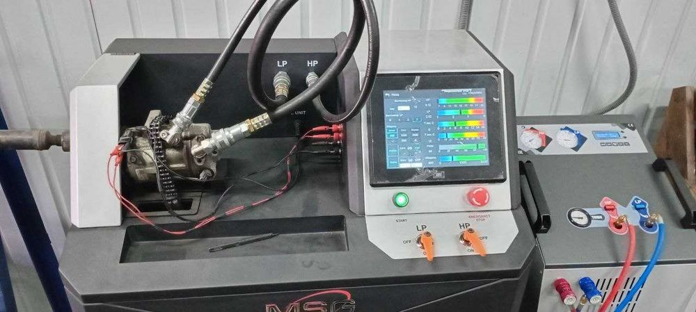 Заправка автокондиціонерів у Дніпрі. Перевірка комперсора кондиціонера