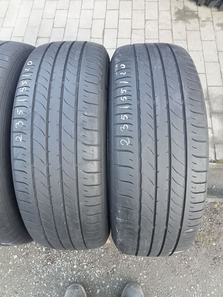 4x Opony Używane Letnie 235/55R20 Dunlop