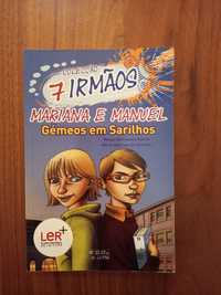 Livro "Mariana e Manuel - Gémeos em sarilhos", Coleção "7 irmãos"
