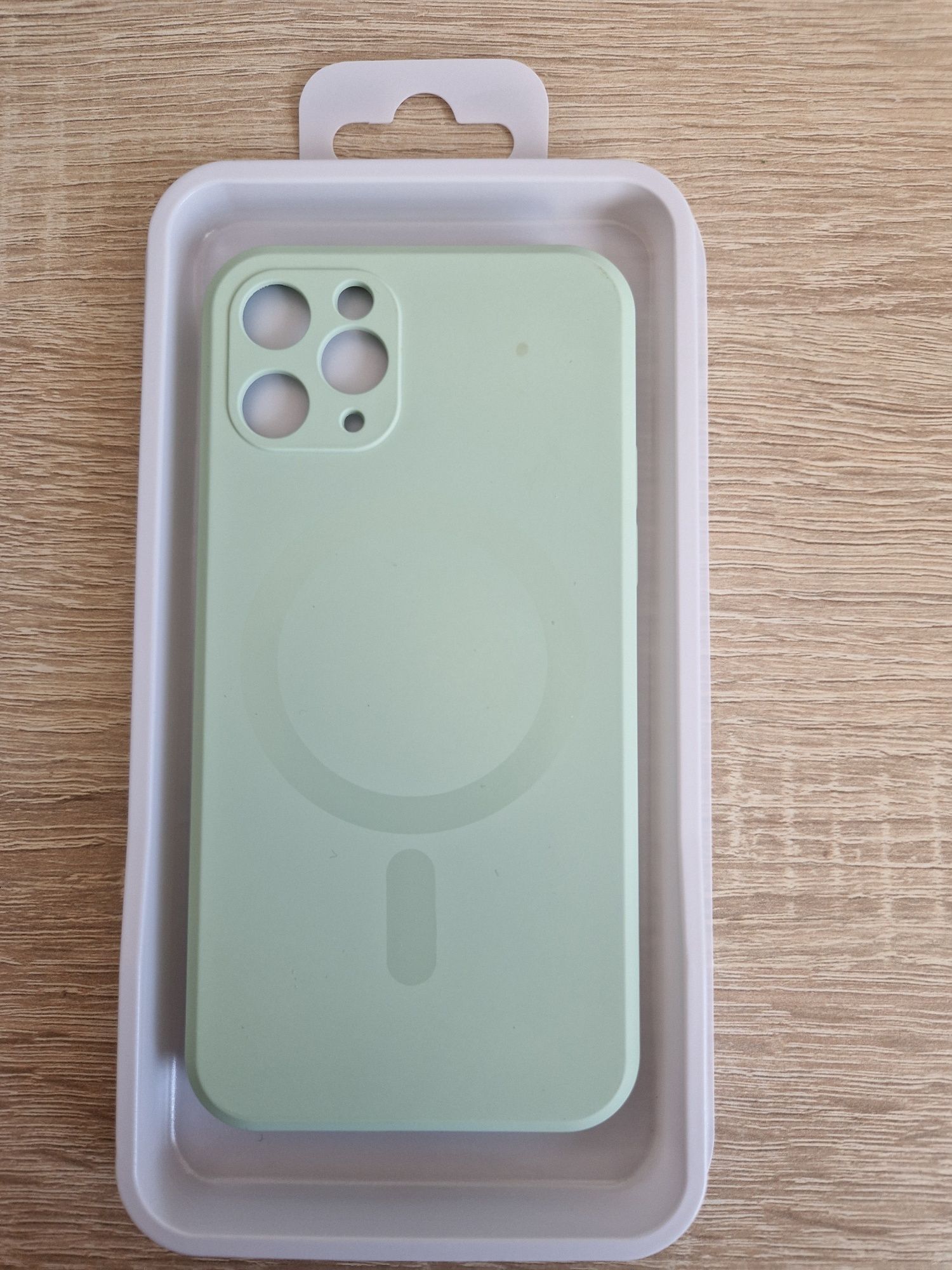 Etui TEL PROTECT MagSilicone Iphone 11 Pro Miętowy