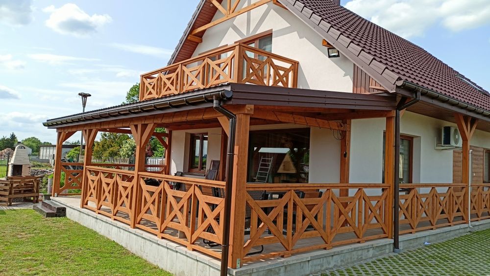 Altanka, wiata, zadaszenie, plac zabaw, sauna.