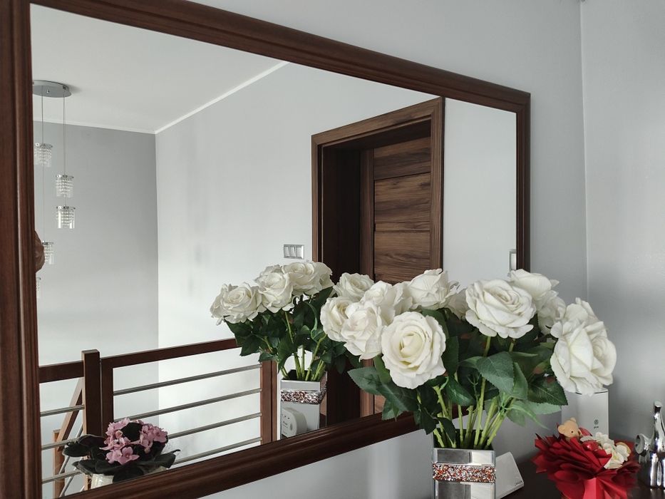 Śliczne lustro duże