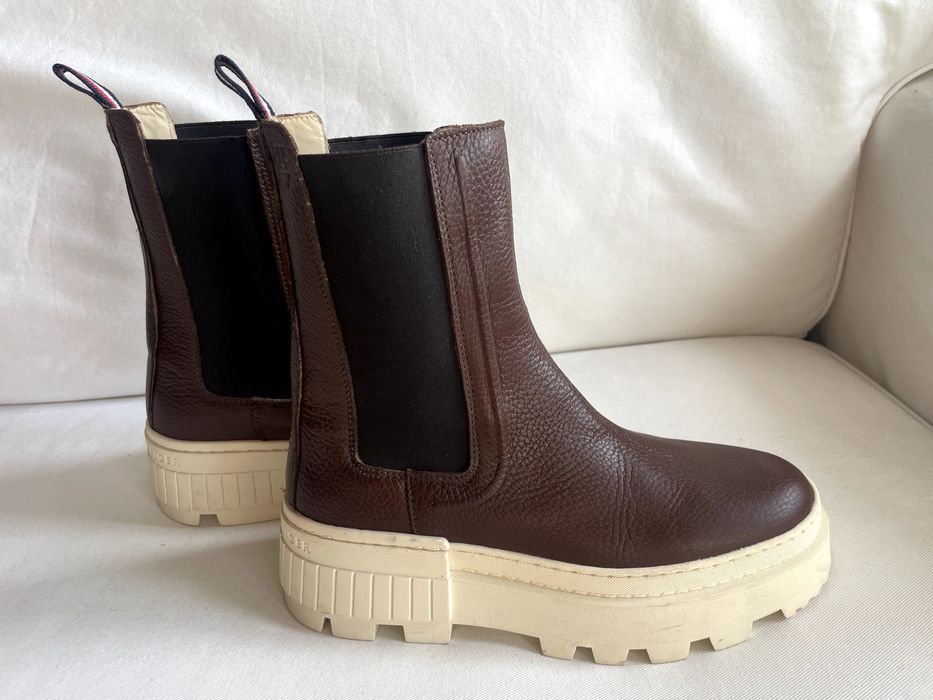 Buty męskie. Botki Sztyblety Tommy Hilfiger