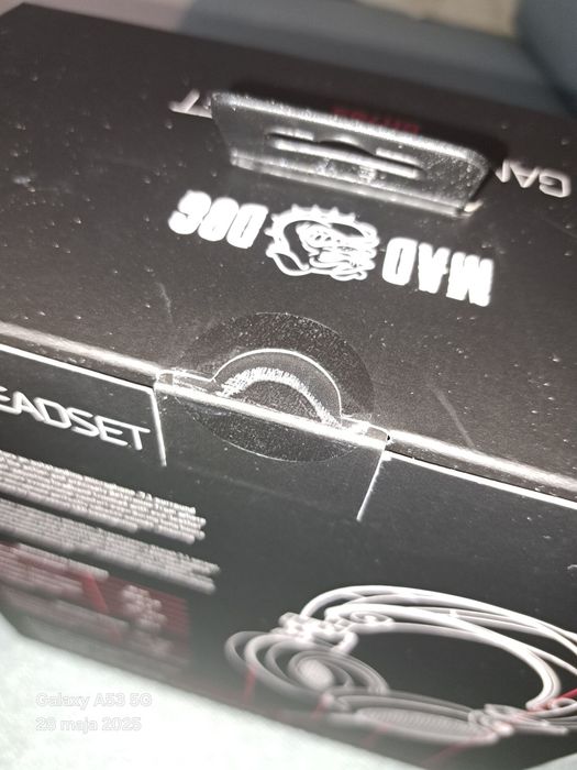 Słuchawki Gamingowe MAD DOG GH705 Nauszne z Mic  Nowe Na Gwarancji USB