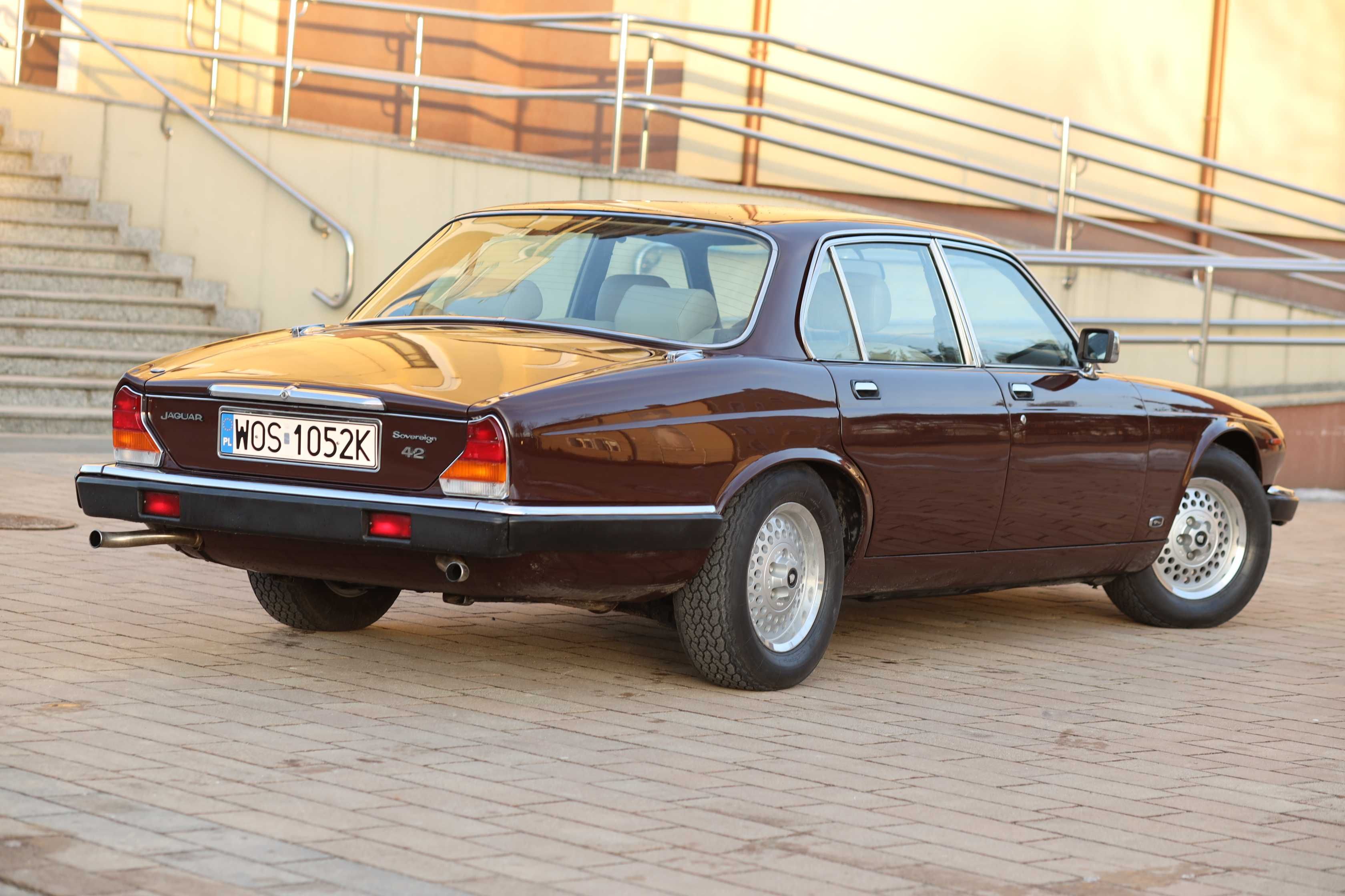 Jaguarem XJ 1983 z Klimatyzacją zawiozę do Ślubu!