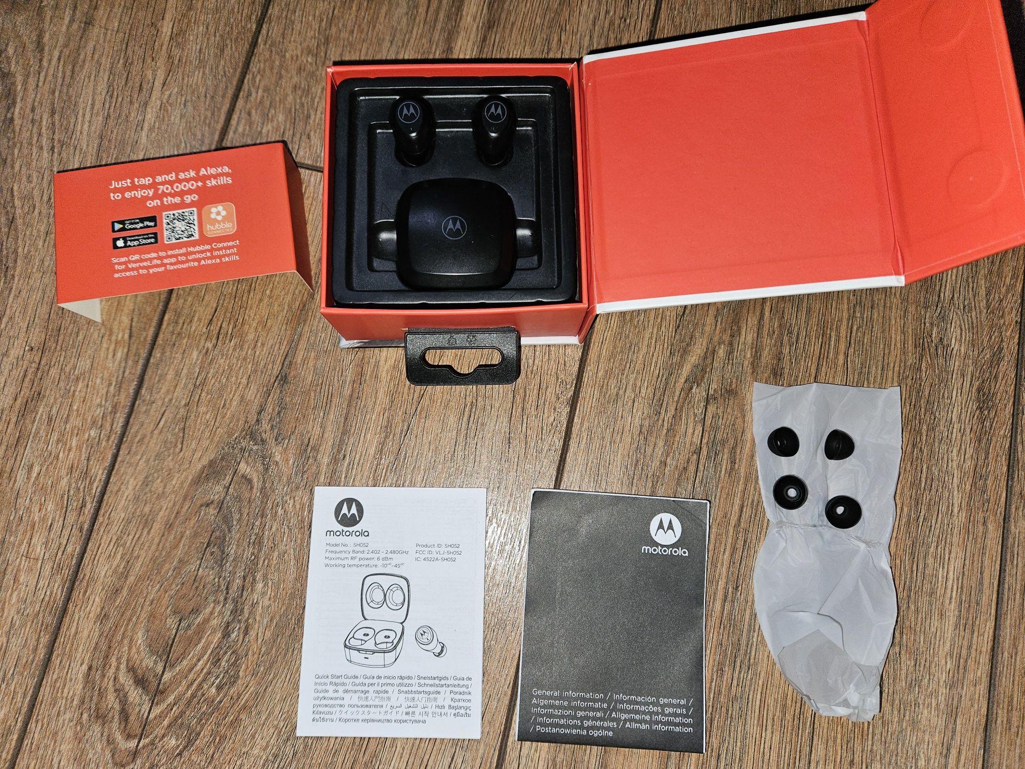Беспроводные наушники Motorola vervebuds 100