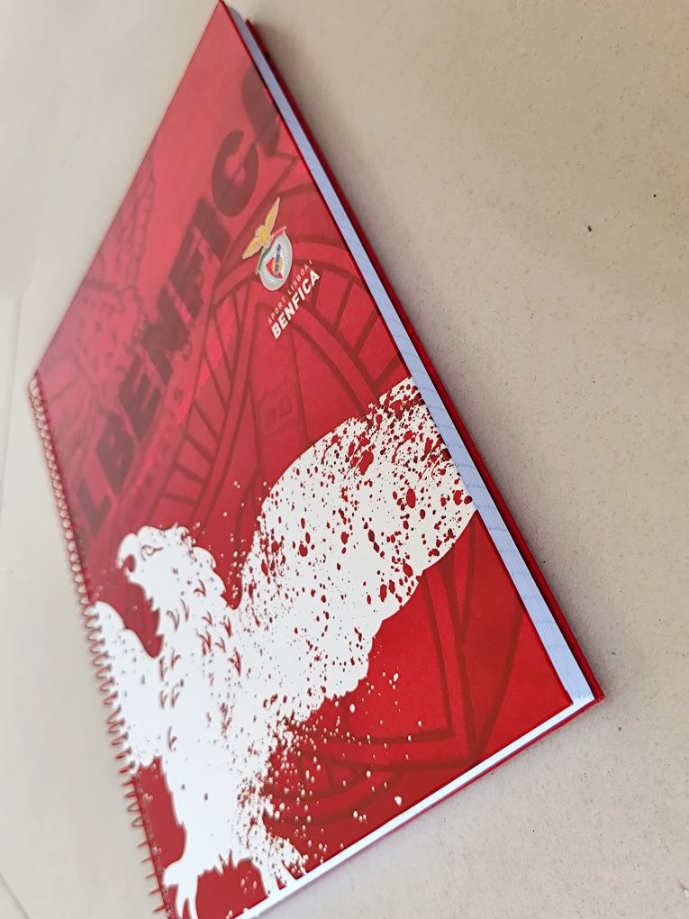 Caderno Escolar - SLB - Benfica - Produto  Oficial (Novo)