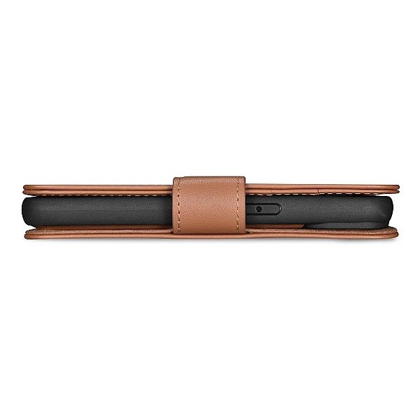 iCarer Wallet Case 2in1 etui iPhone 14 Pro skórzany pokrowiec z klapką