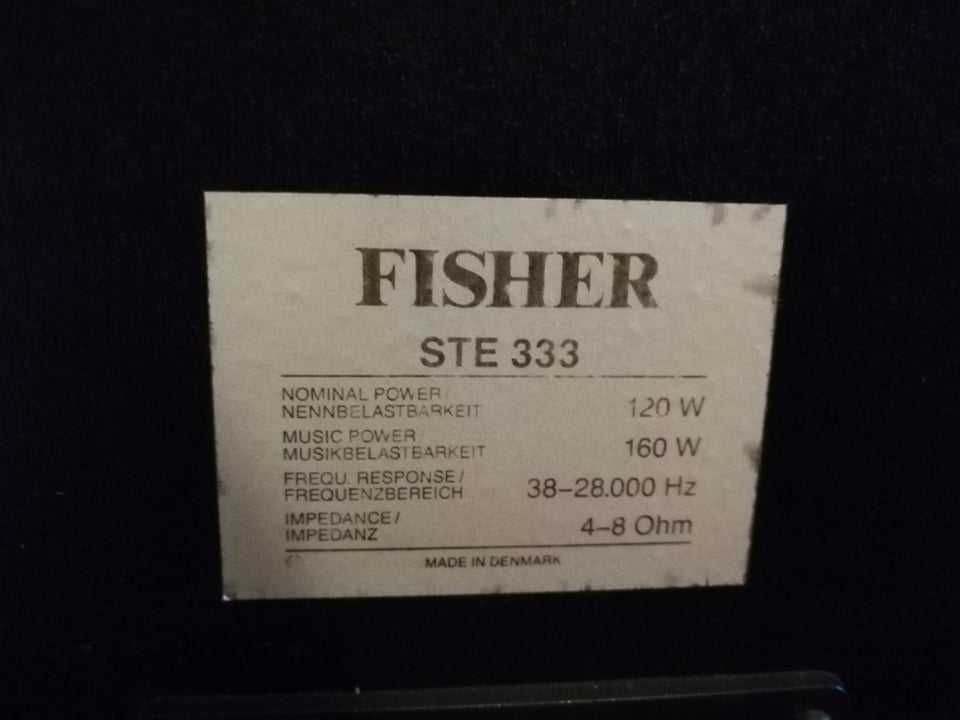Kolumny Fisher STE-333 "Twin drive" Audiofilskie! Stan Idealny! Unikat