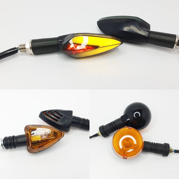 Повороты на мотоцикл мото поворотники Honda Suzuki Yamaha Kawasaki KTM