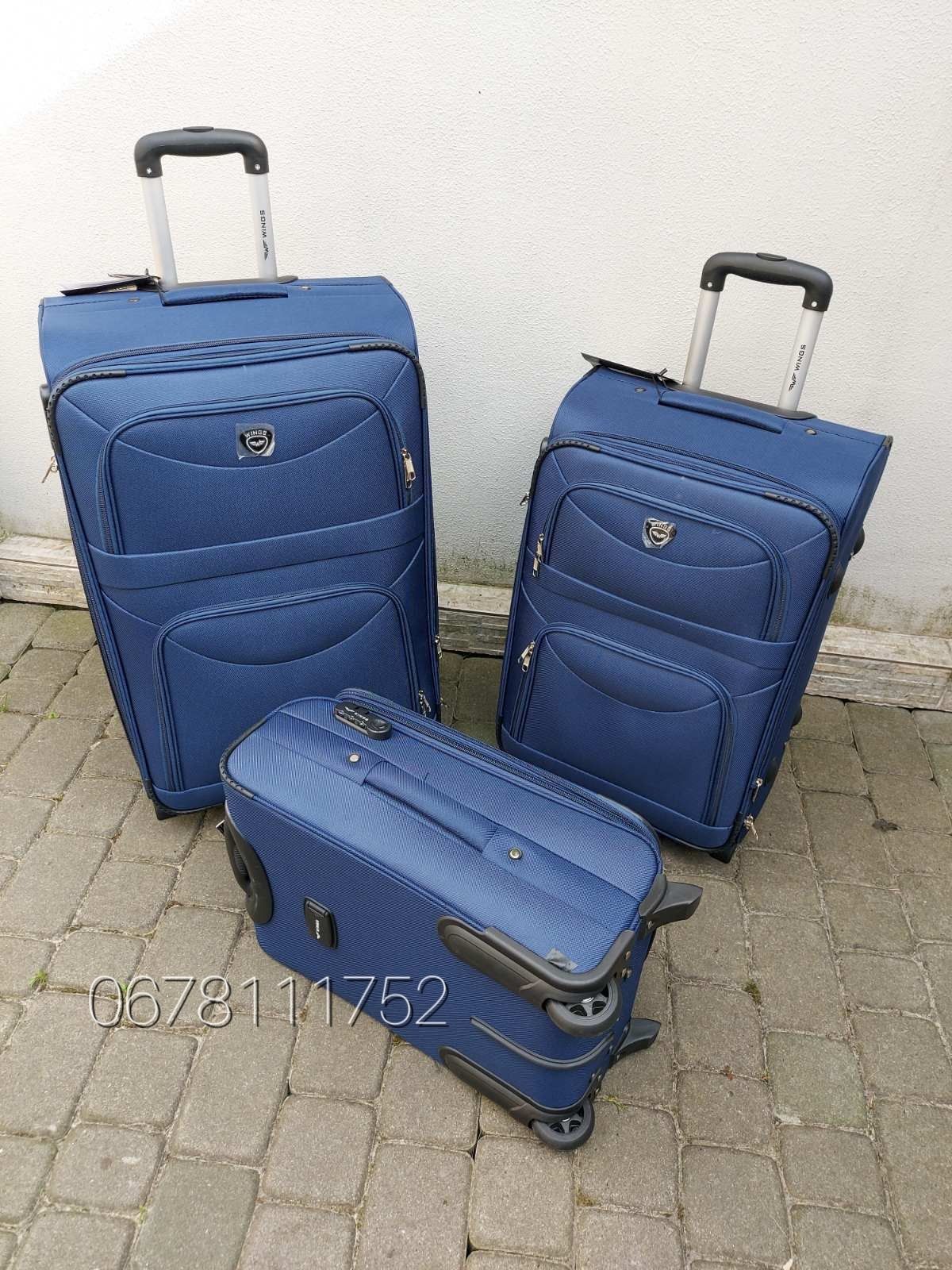 WINGS 6802 Польща валізи чемоданы ручна поклажа сумки на колесах