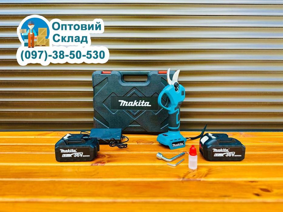 Акумуляторний сікатор Makita PES36BL 36V 8A Аккумуляторный секатор