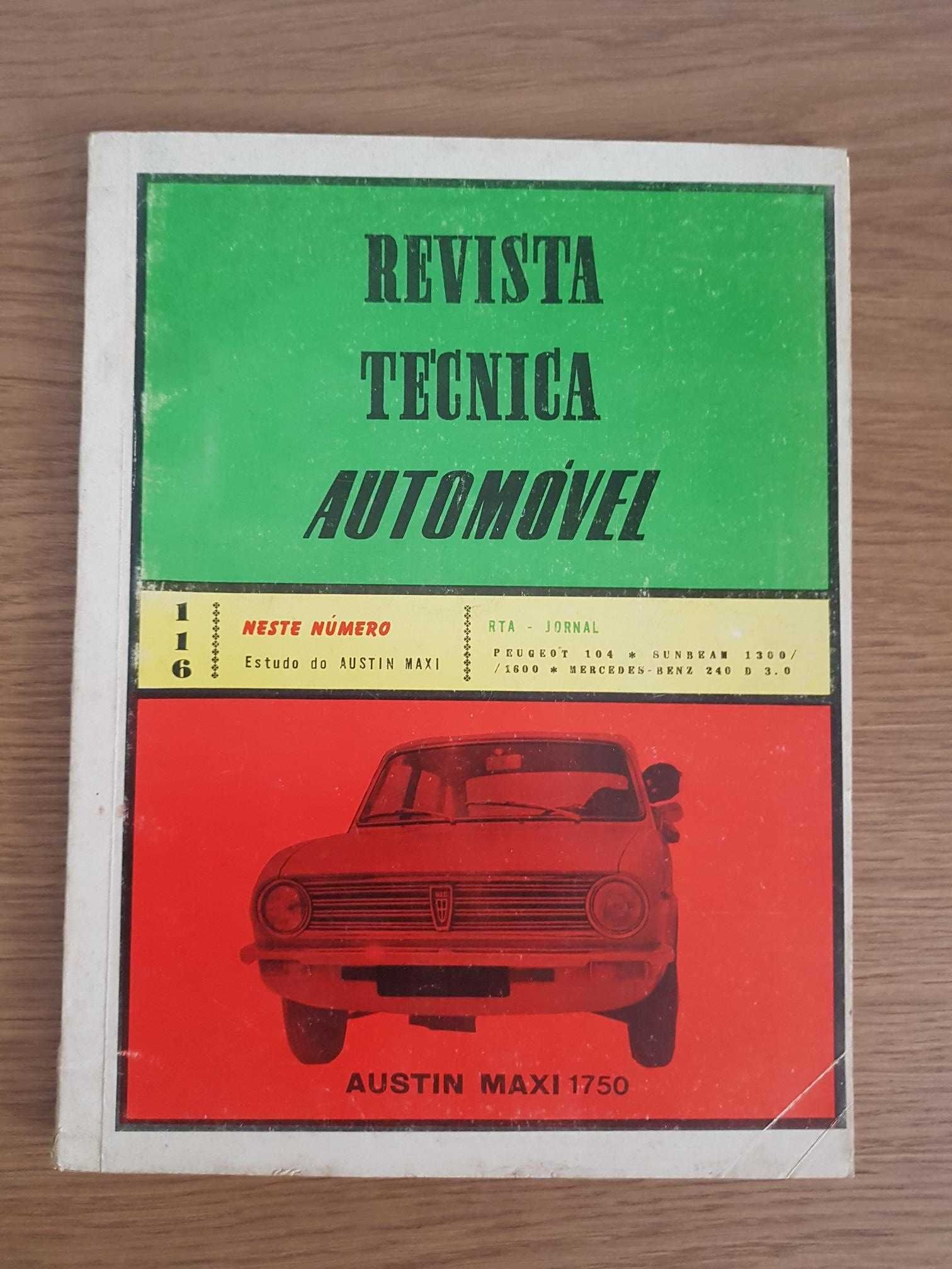 Revista Técnica Automóvel Nº116 (Ano:1974)