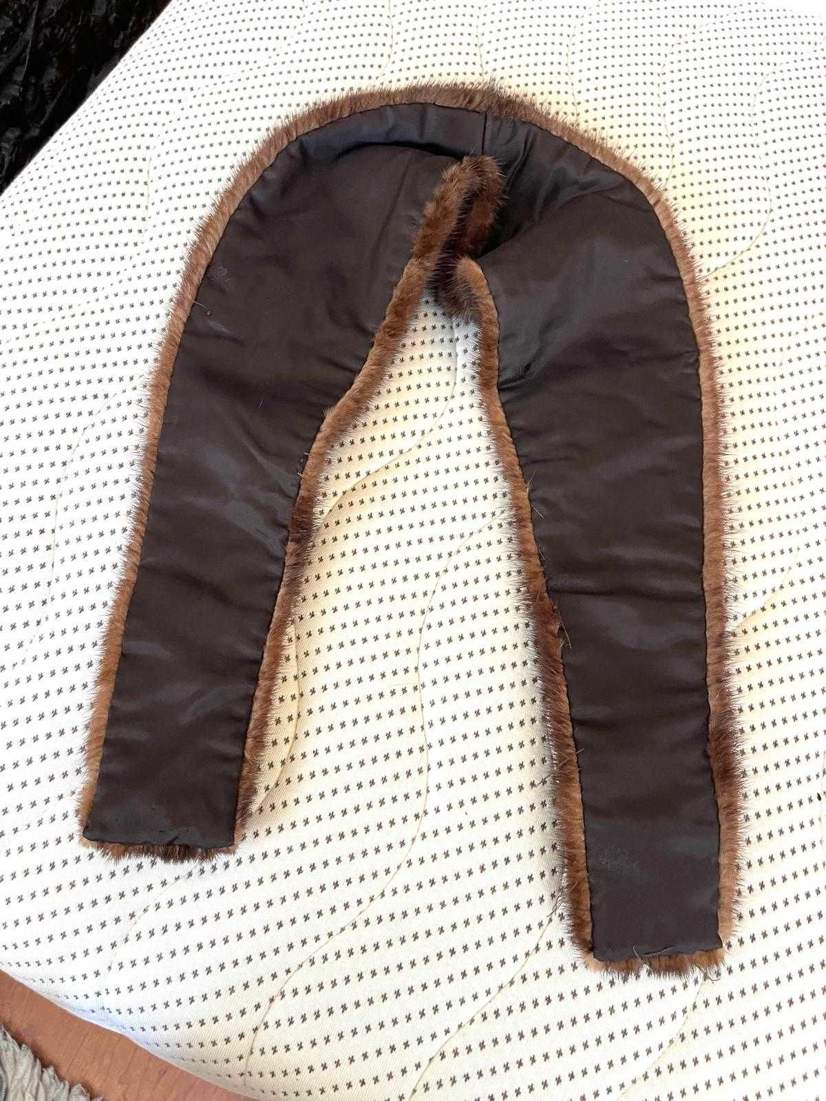 Conjunto de 3 Golas Luxuosas Vison Preto, Castanho e Raposa Marrom