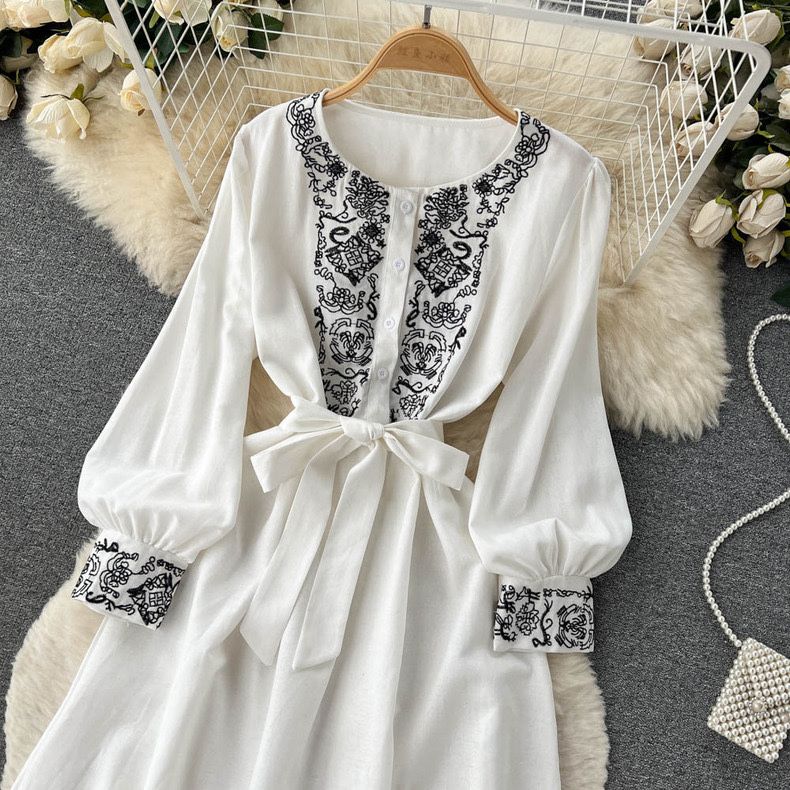 Натуральна вишита сукня в стилі Zara, вишиванка, вишивка