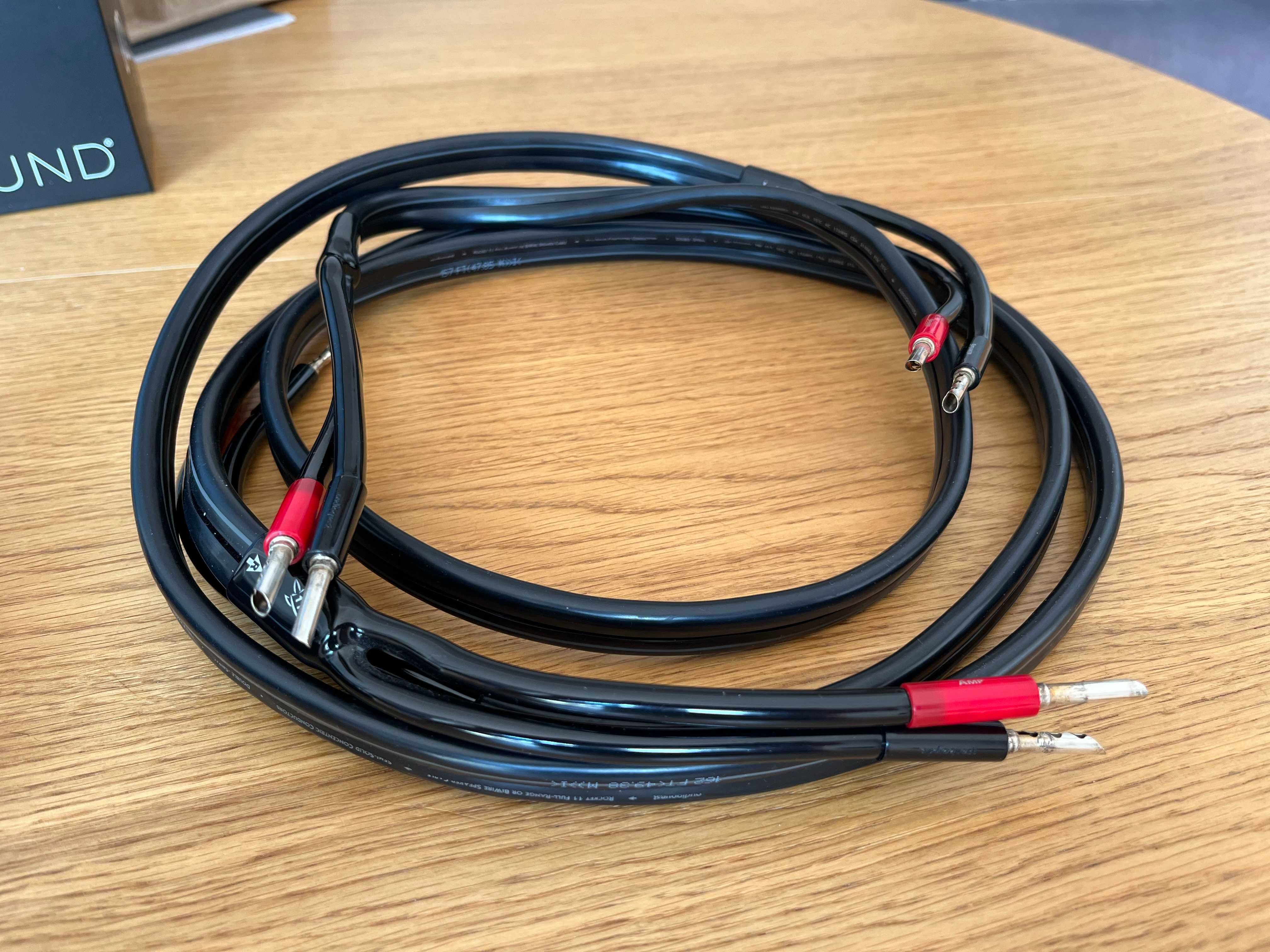 Bluesound Powernode Edge + komplet kabli głośnikowych Audioquest