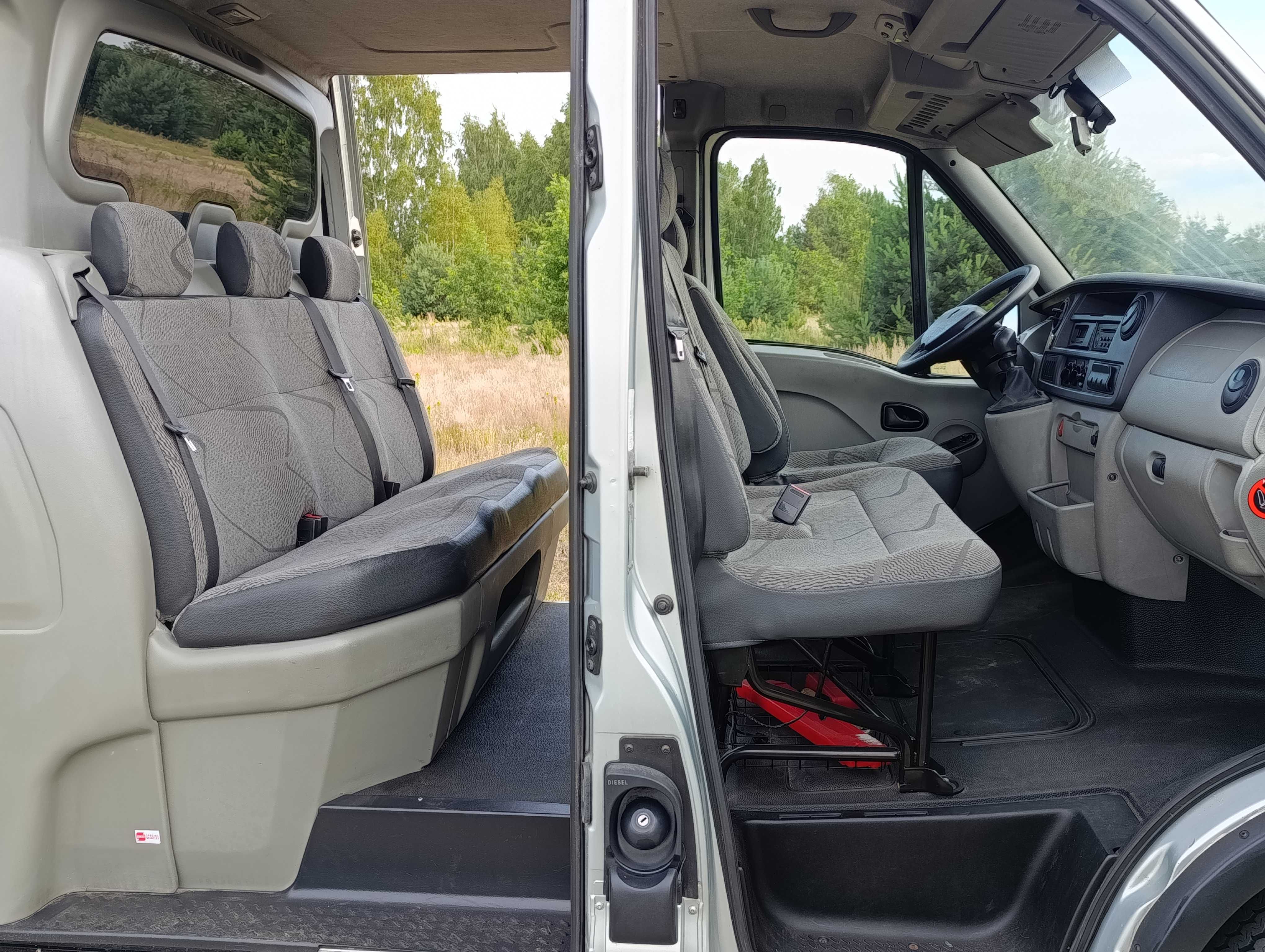 Renault Master 2.5 Dci L3H2 Dubel kabina 6 osob Brygadowka Klima