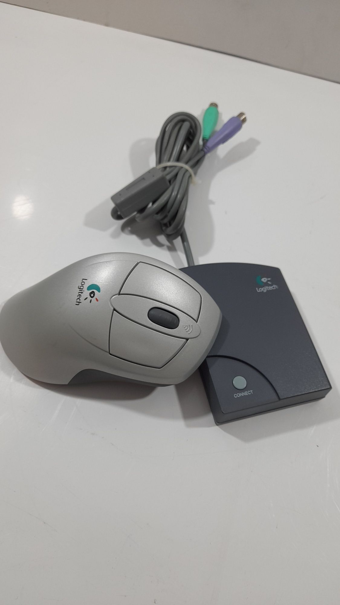Mysz Logitech M-RL53 kulka Ps2 bezprzewodowa retro