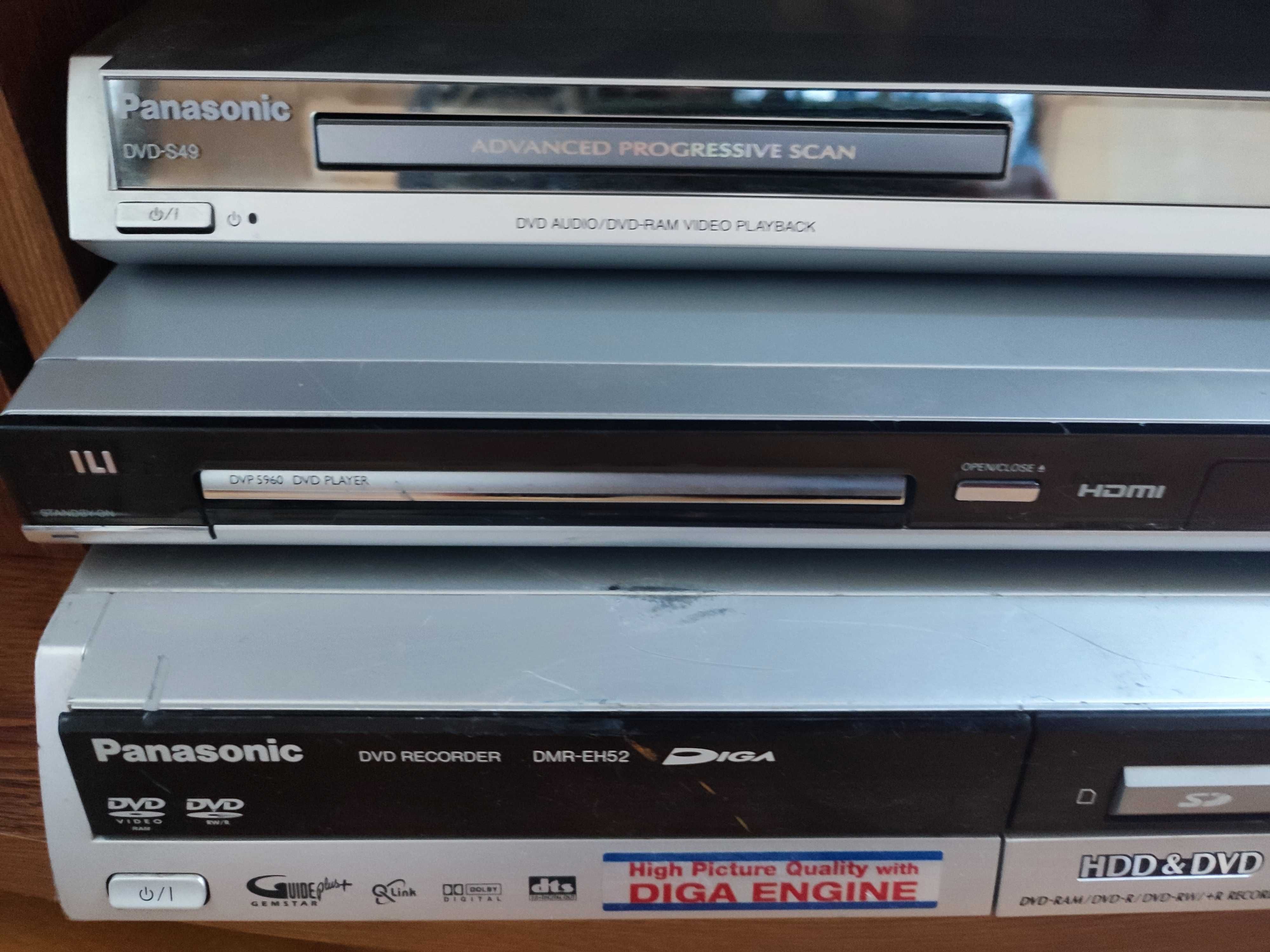 Програвач DVD дисків USB HDMI вихід HDD BOX відеокасети VHS плеєр