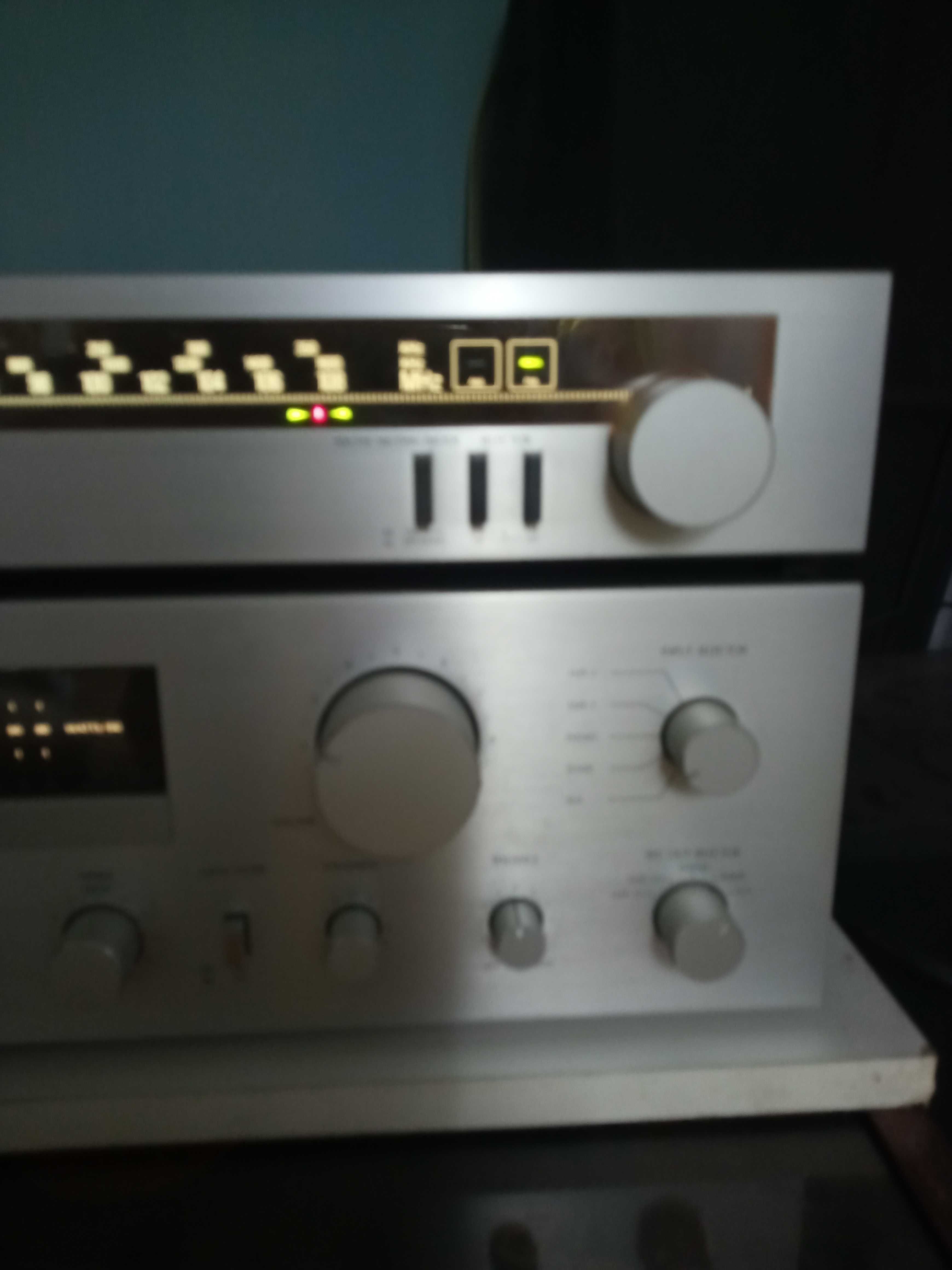 Zestaw sansui wzmacniacz tuner deck +kolumny sansui