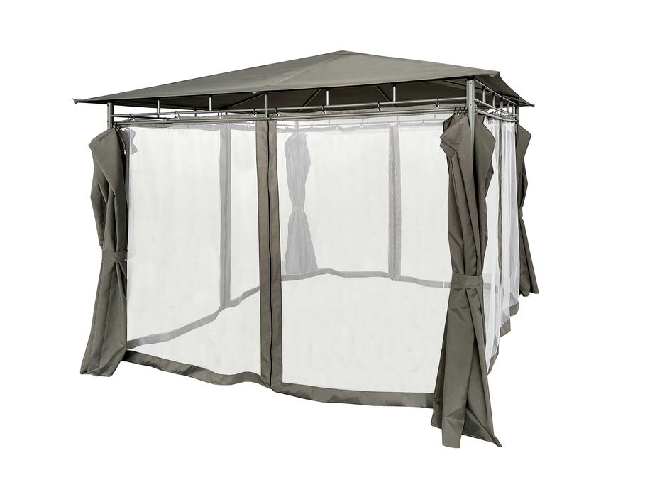 PAWILON ogrodowy NAMIOT ALTANA 3x3m moskitiera LED