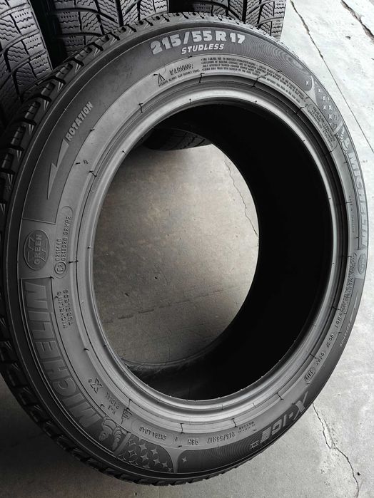 R17 215 55 зимові шини липучки Michelin X-ice