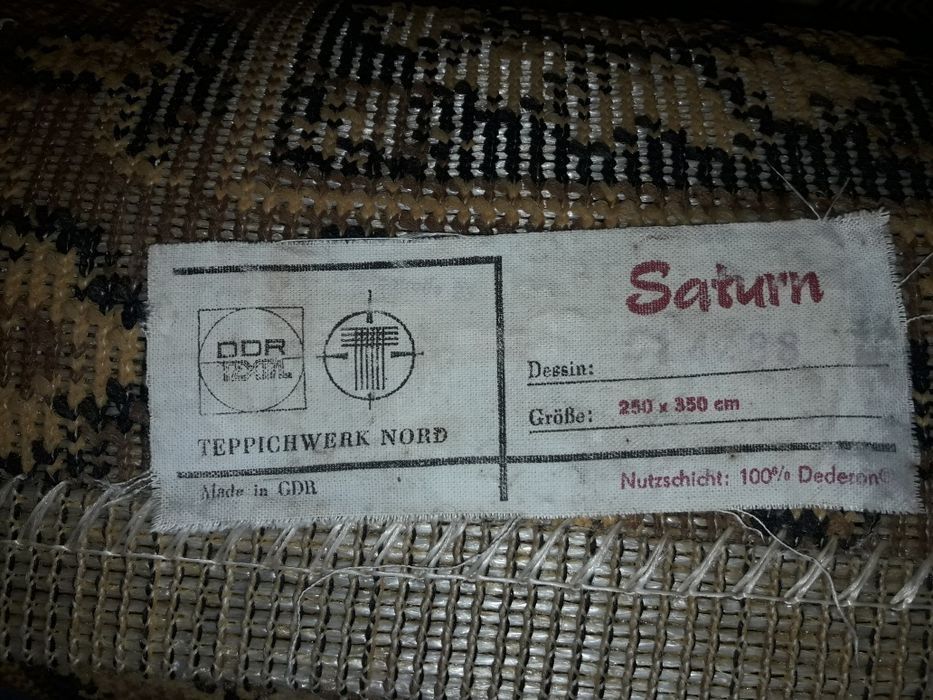 Великий Килим MADE IN GDR.  2.5×3.5 м. Ковер после чистки !