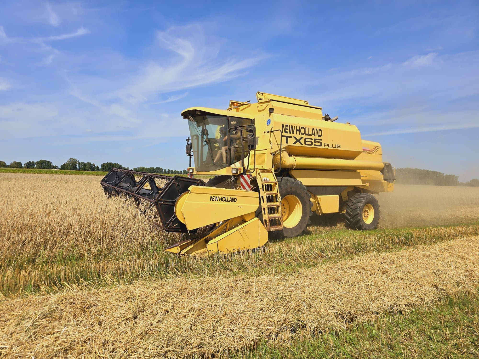 New Holland TX 65 PLUS napęd 4x4 heder 5m sprowadzony (62,64,66,67,68)