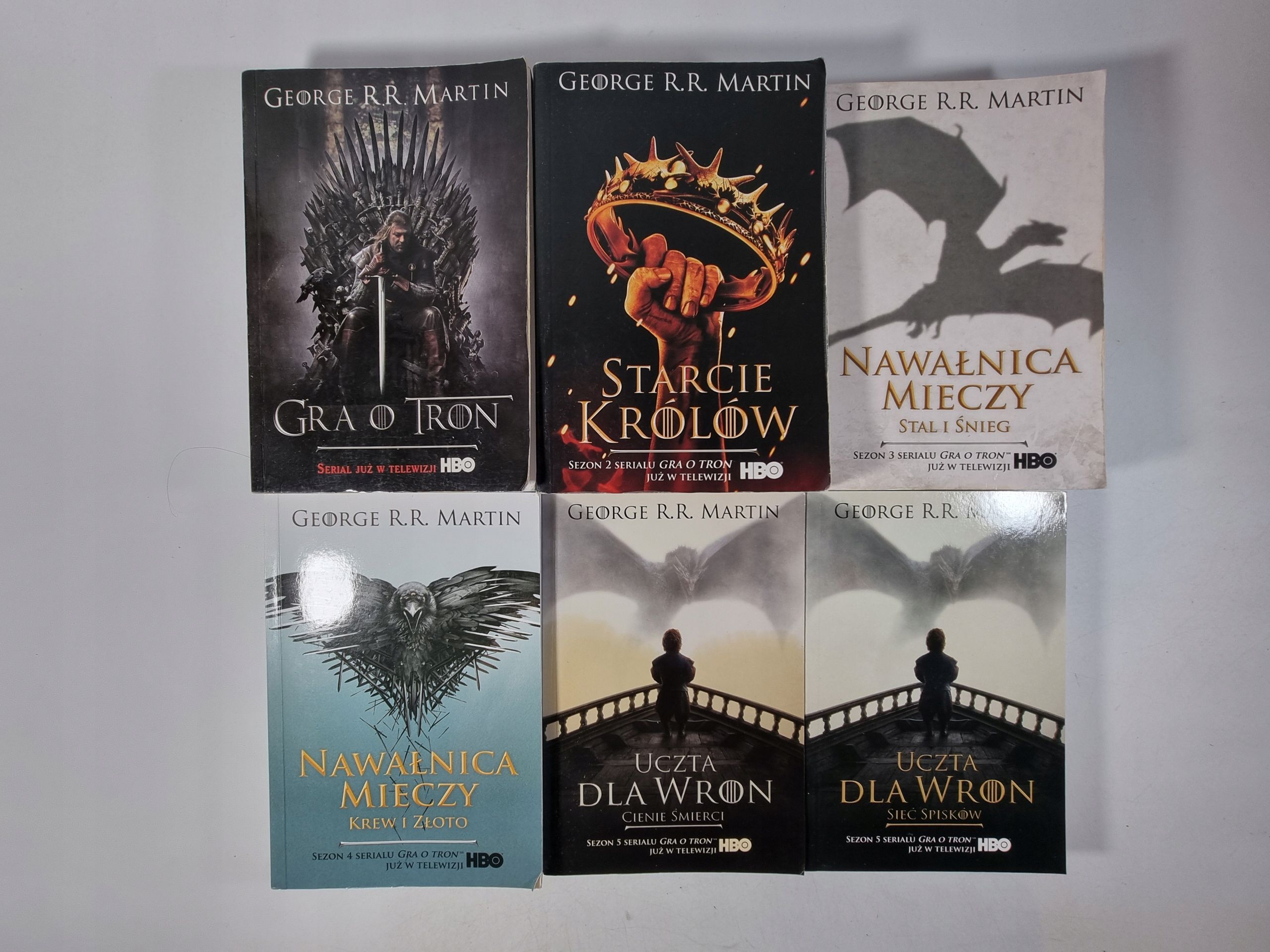 Gra o Tron / zestaw 6 książek / George R.R. Martin